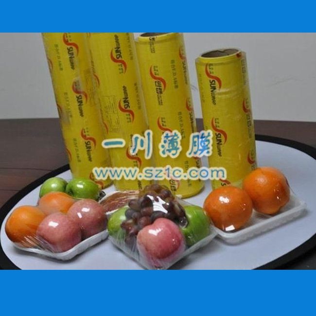 工業(ye) 用透明保鮮膜